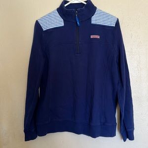 Women’s Vineyard Vines Navy Blue Sweatshirt Size Medium